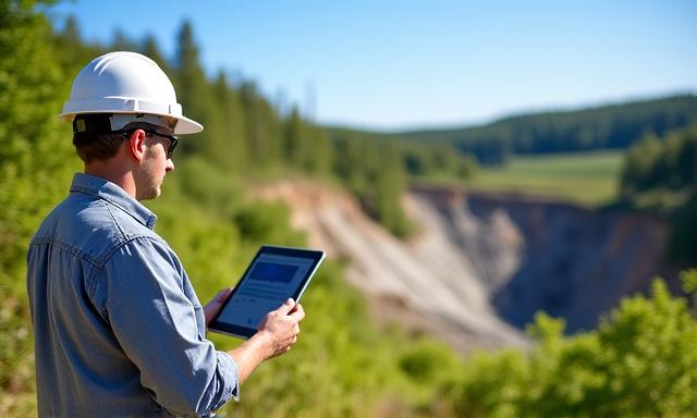 Conformité environnementale site minier